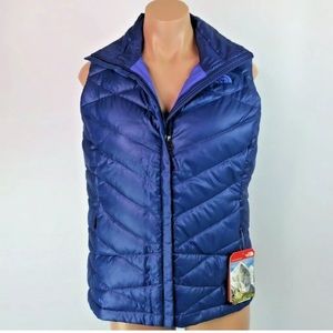 The north face Aconcagua Down Vest Garnet Purple